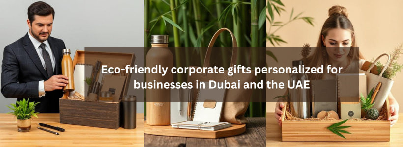 Eco-friendly corporate gifts personalized for businesses in Dubai and the UAE