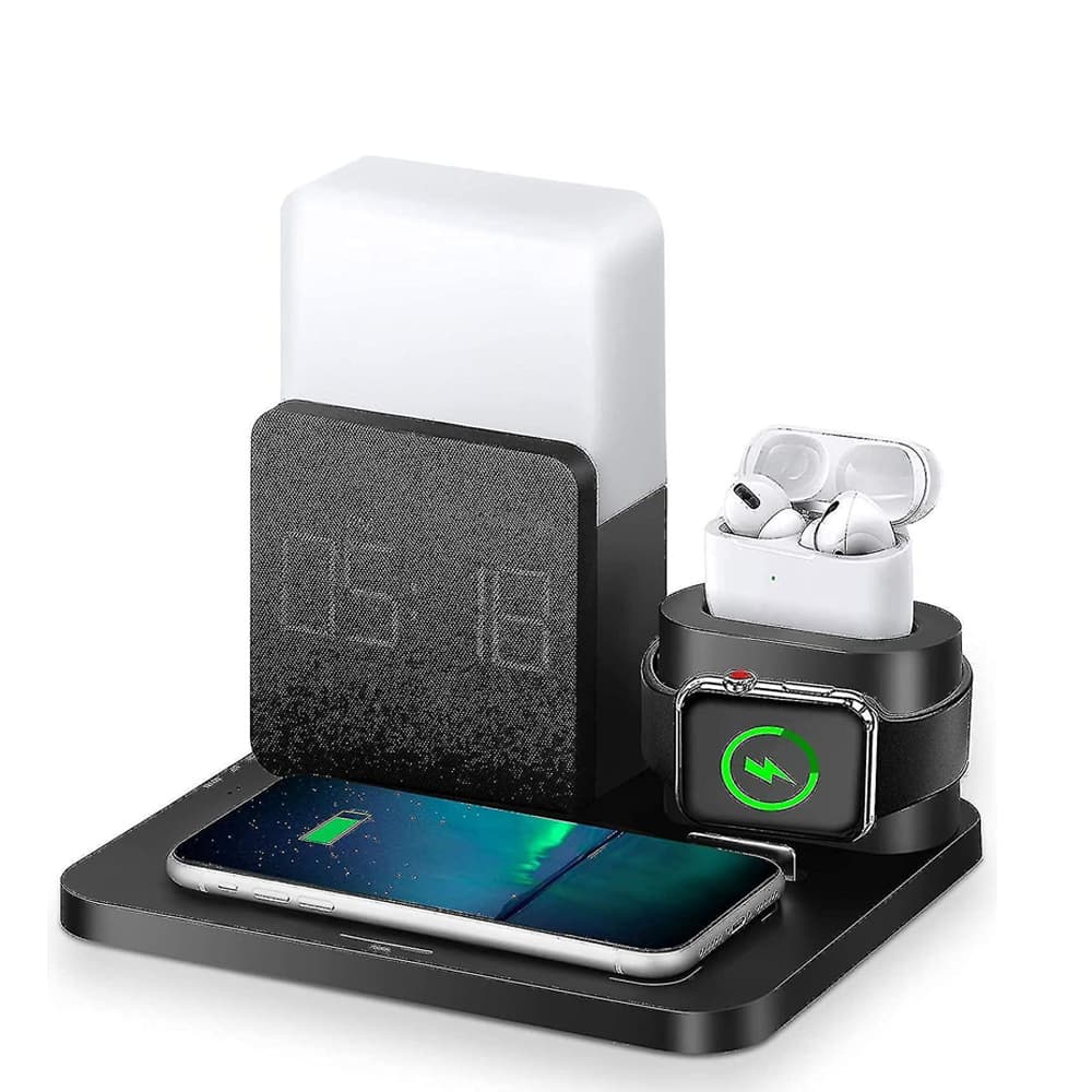 3 in 1 multi-function wireless charger for smartphone smartwatch earbuds Dubai