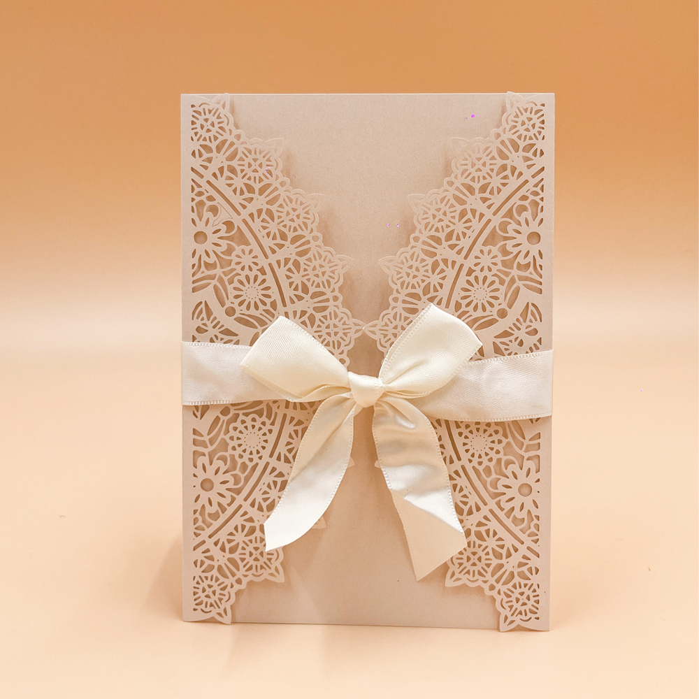 Custom Laser Cut Wedding Invitations & Personalized Wedding Cards