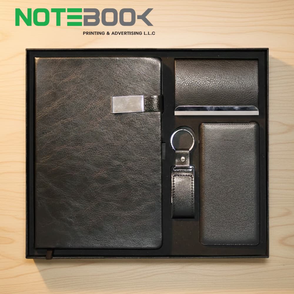 Custom corporate gift set Abu Dhabi for clients and employees