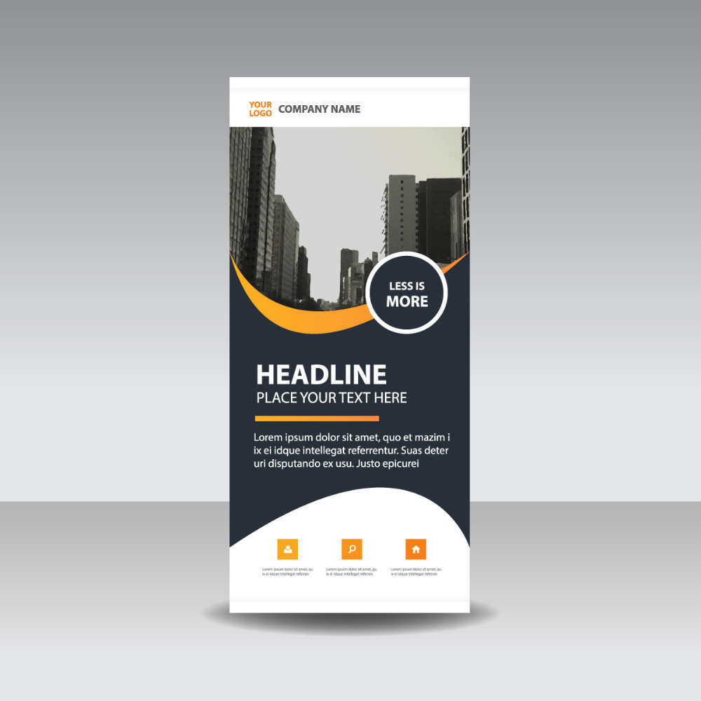 Custom Roll-Up Banner Printing in Dubai - High-Quality PVC and Fabric Roll-Up Banners