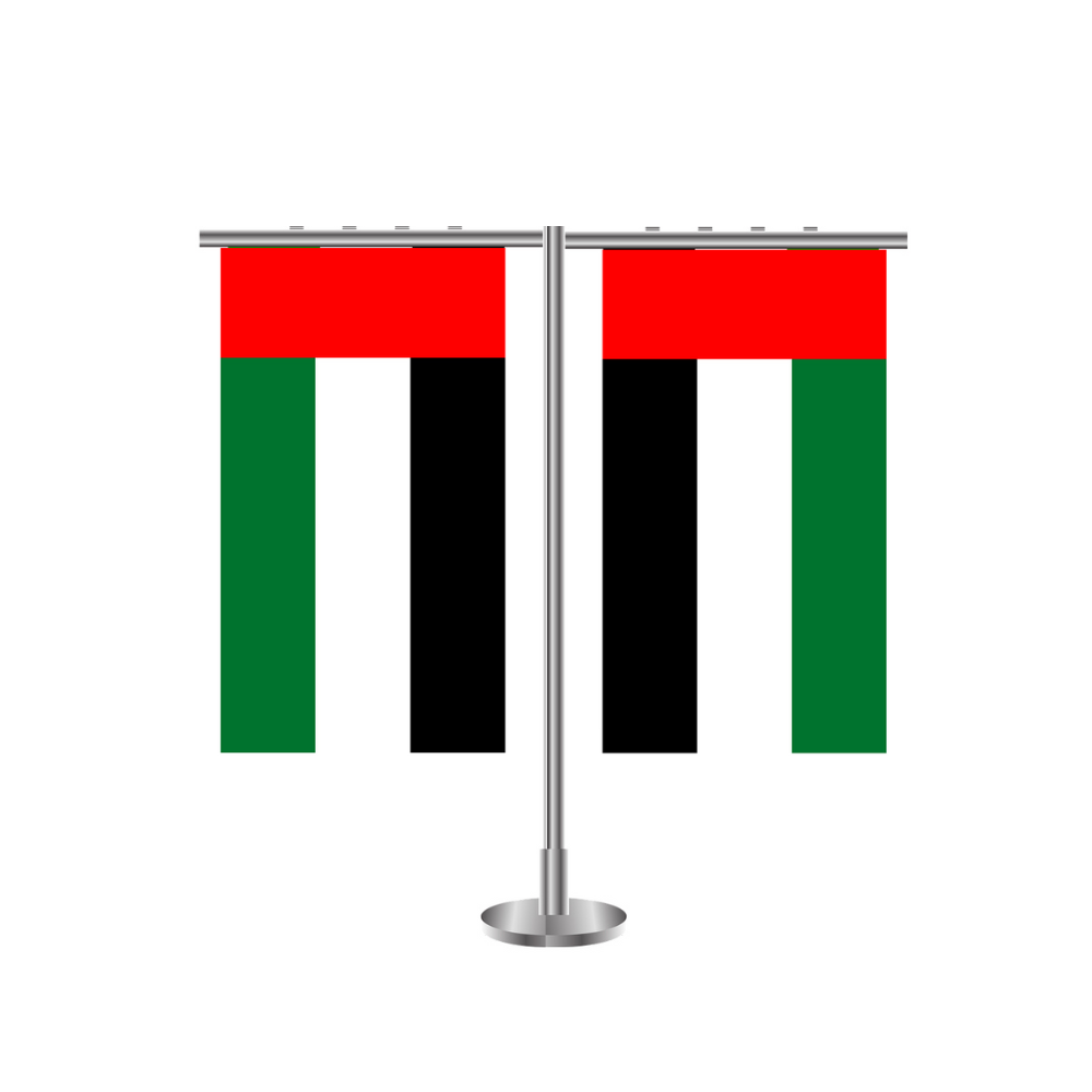 Custom Table Flags Printing in Dubai
