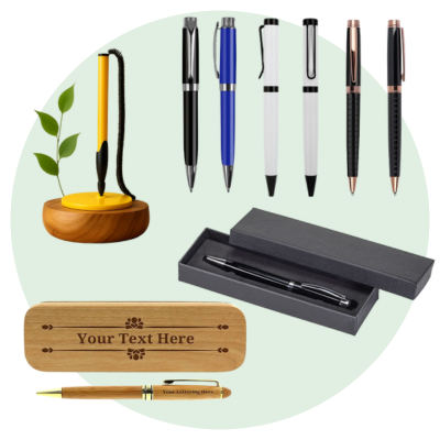 Branded metal pens and designer pen sets for corporate gifts in Dubai