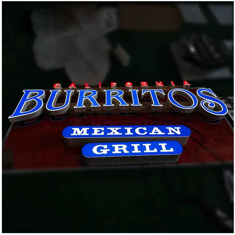 3D Acrylic Electronic Letter Sign Board