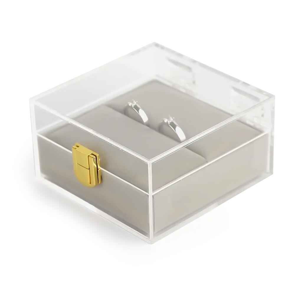 Clear Acrylic Jewellery Box Custom Size
