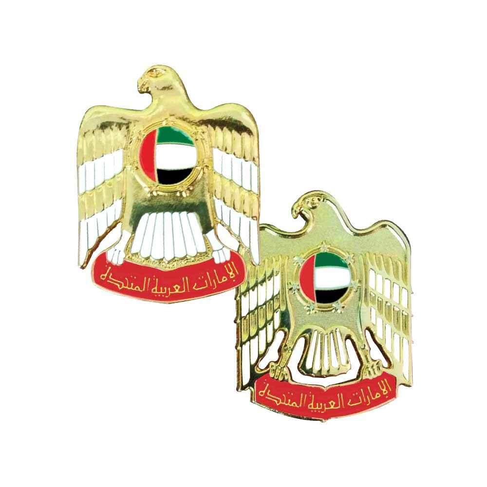 Custom UAE Metal Badges