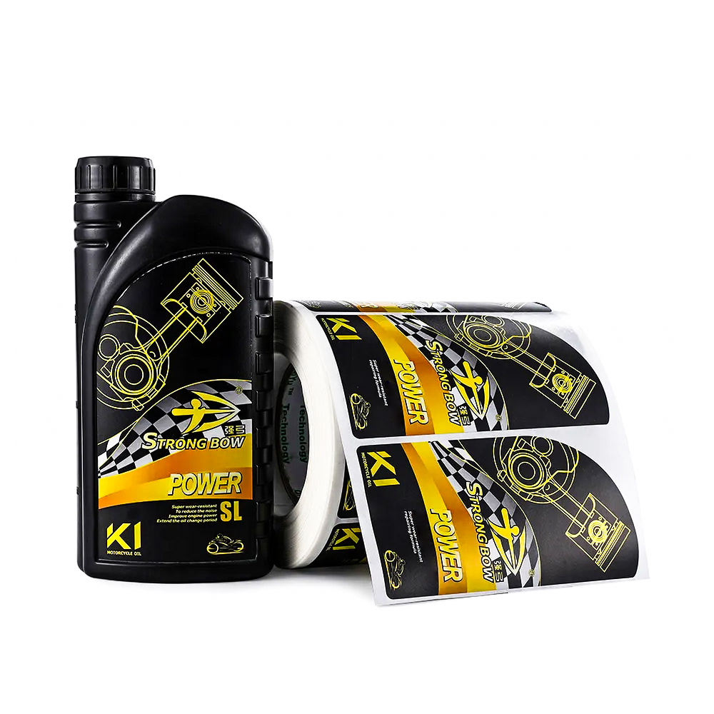 Engine Oil Labels Dubai