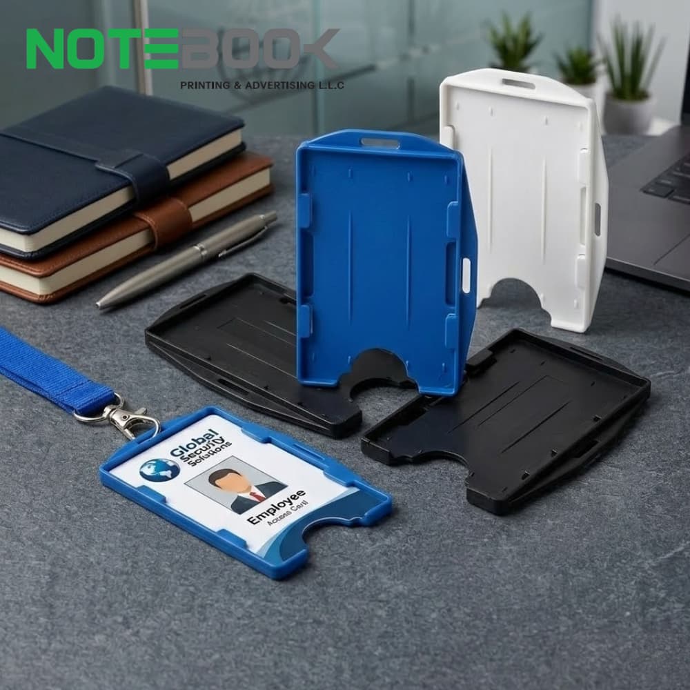 ID card holder Dubai PVC badge holder for employees and events