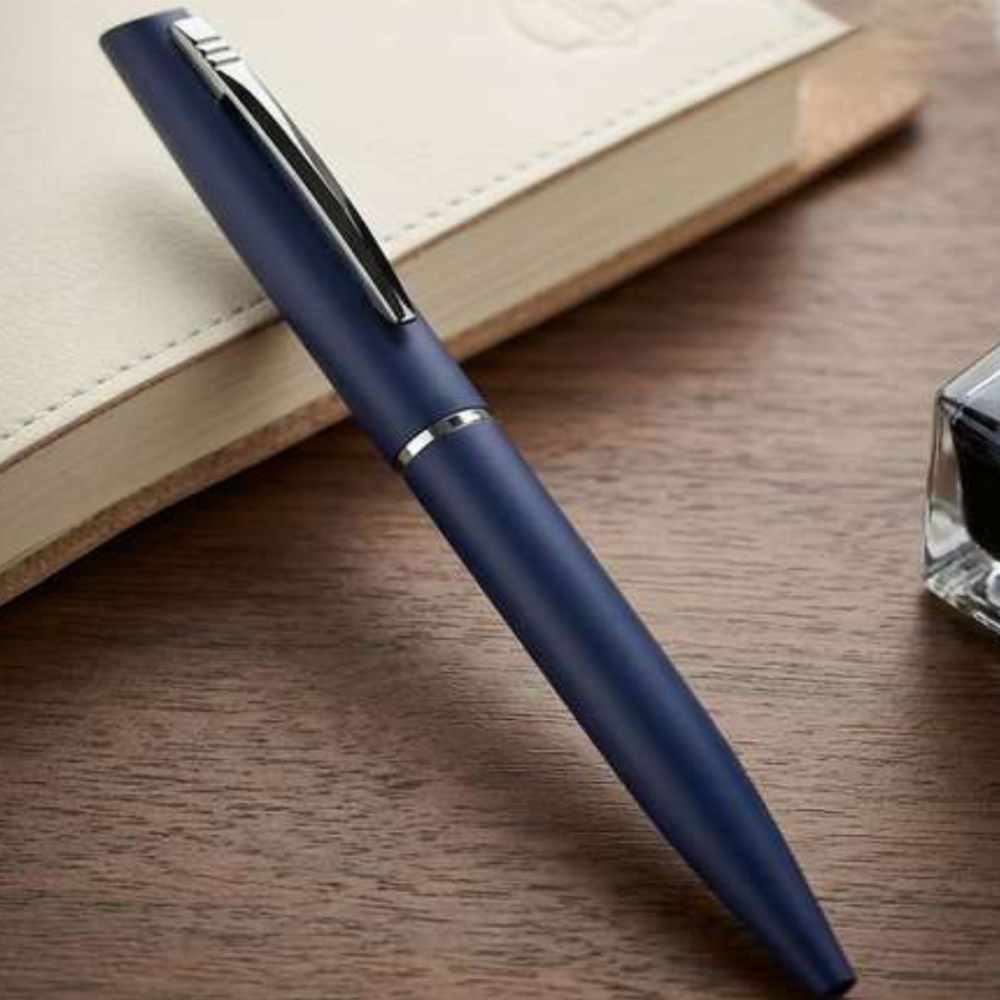 Matte executive ball point metal pen