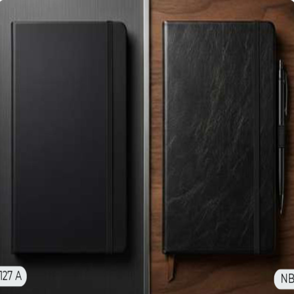 PREMIUM ELASTIC CLOSURE LEATHERETTE NOTEBOOK