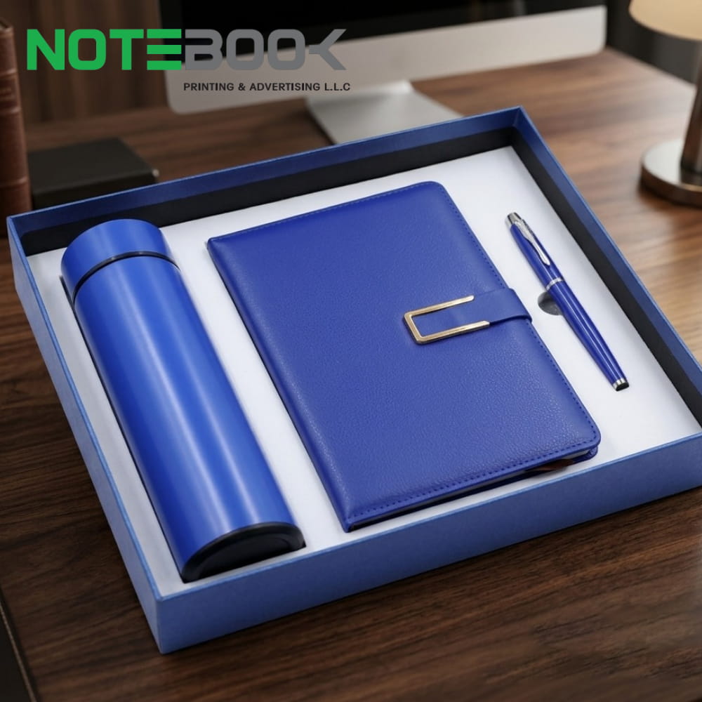 corporate gifts dubai promotional gift set diary pen bottle