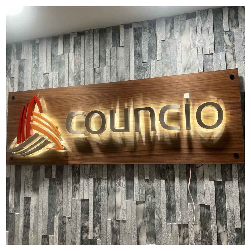 Acrylic Led Round Double Sided Light Box